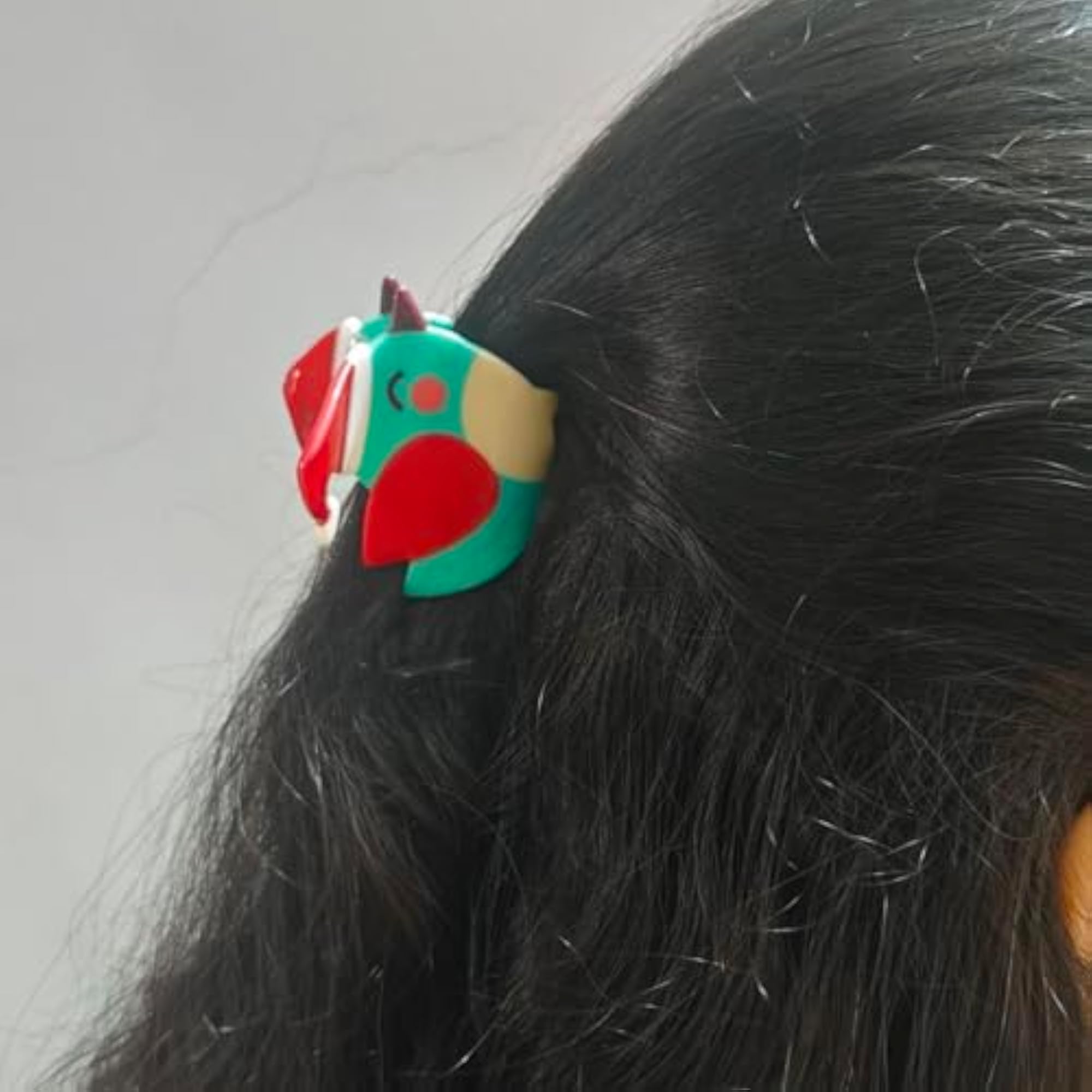 Animal-Shaped Large Hair Clutcher Clip Set for Girls